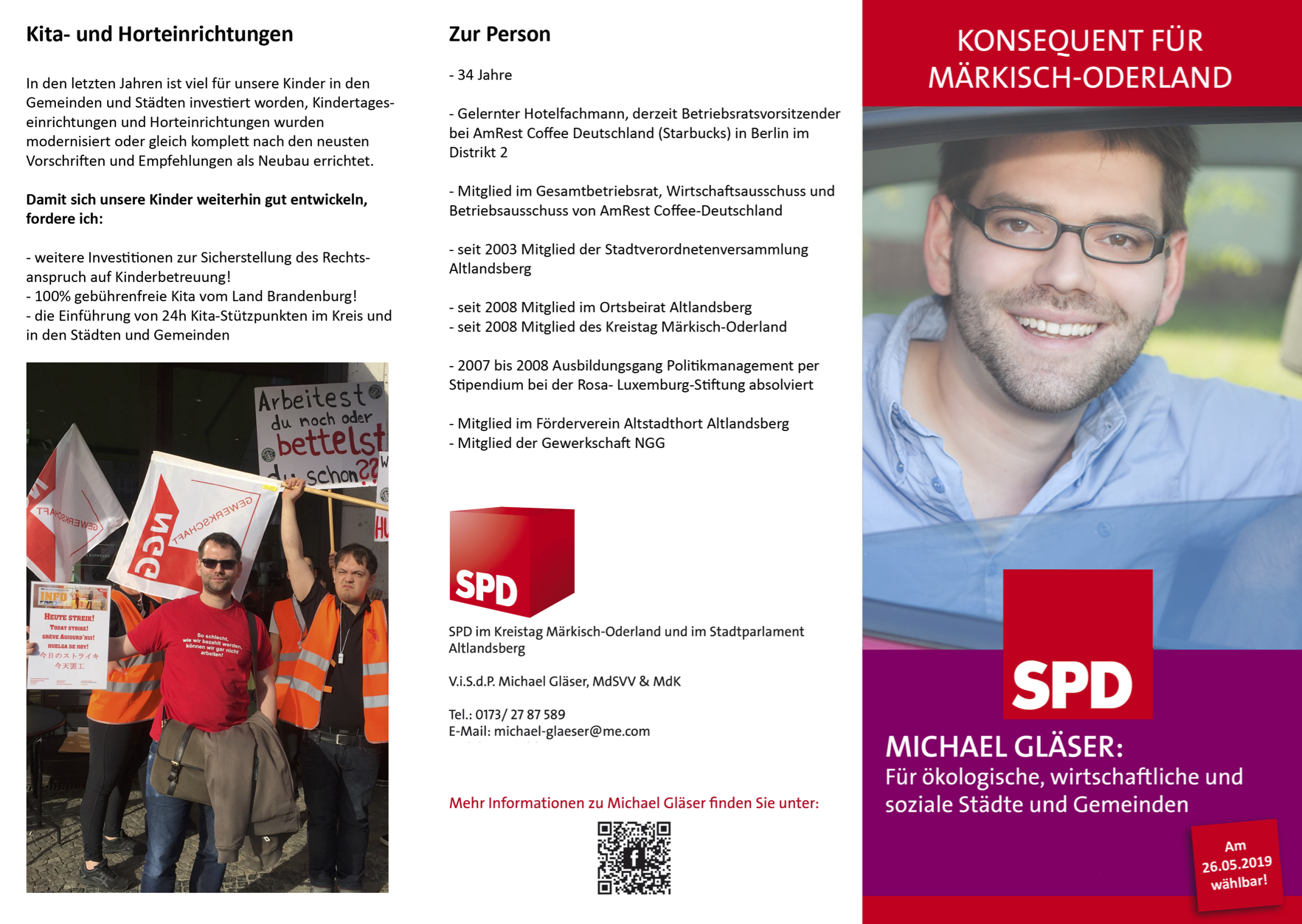 Personenflyer Außenansicht